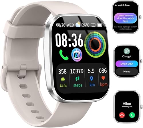 Smart AI Health Watch with ChatGPT Integration - 1.91" AMOLED Display