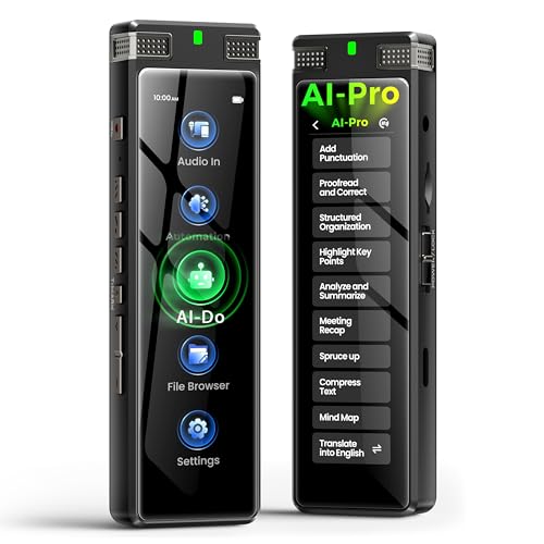 Magnetic AI Voice Recorder - ChatGPT-4 Powered Transcription & Summary