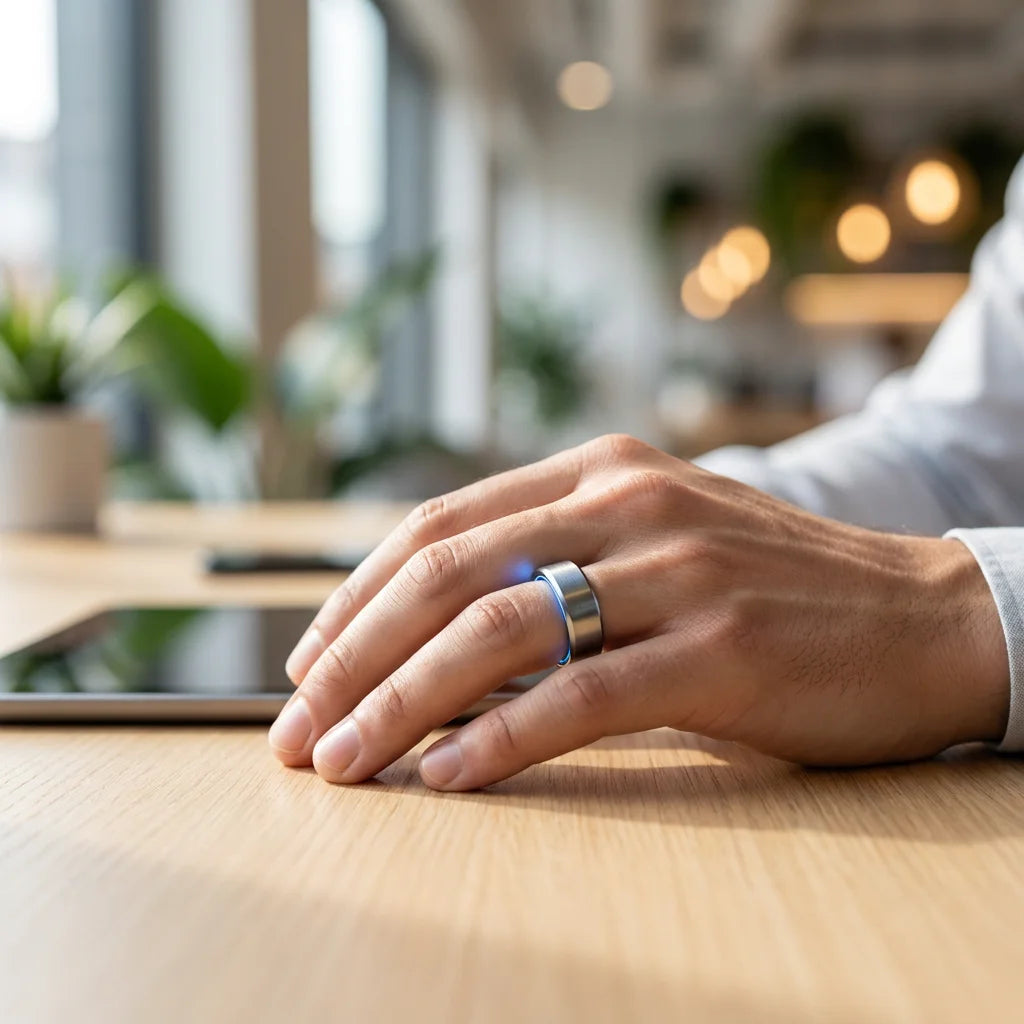 AI Smart Ring Gen 2 | Health & Fitness Tracker with Heart Rate & Sleep Monitoring